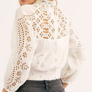 Free People Tops - Free People eyelet top Free People Tops - Free People eyelet top